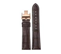 JZFOACHR 14mm 19mm 20mm 21mm genuino in pelle vera farfalla fibbia originale di orologi , per famoso artigiano moon fase comcast siectose seriesti