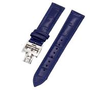 JZFOACHR 19mm 20mm 22mm 2 mm di orologi a doppia faccia di cistina per cinghia di orologio VC VC Costantin per uomini e donne braccialetti in pelle di mucca