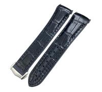 JZFOACHR 22 mm 21mm 20 mm Nuovo tessuto in nylon in tessuto cravatta in gomma composito in gomma adatto per omega seamaster 300 pianeta oceano 600 cinghia di orologio