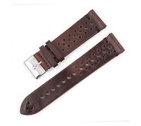 JZFOACHR Banda di orologi in cinghia in pelle vintage 18mm 20mm 22mm 24mm 24 mm Accessori per braccialetti fatti a mano Accessori per la split di orologeria per uomini duraturi