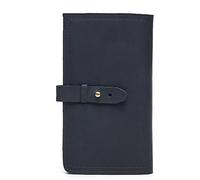JZFOACHR BASSO CLUTTO 1PCS Portafoglio commerciale retrò per sacchetto lungo per documenti di grande capacità , B-11 * 2 * 19cm