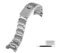 JZFOACHR Bracciale de montre en acier pin massif 20 mm 22 mm versta bracciale tudor biwan in acciaio oro sieta hommes et femmes bracciale chaîne boucle