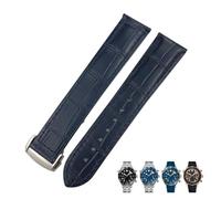 JZFOACHR Canda di guardia in pelle 18mm 19mm 20mm 22mm per Seamaster 300 de Ville AT150 Moonswatch Speedmaster Watch Strap