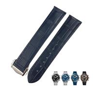 JZFOACHR Canda di guardia in pelle 18mm 19mm 20mm 22mm per Seamaster 300 de Ville AT150 Moonswatch Speedmaster Watch Strap