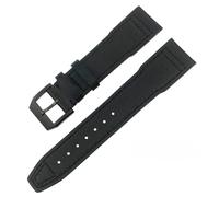 JZFOACHR Canda di guardia in pelle 20mm 21mm 22mm per IWC IW3777 IW3270 Mark 18 Big Braccialetti di branco di cagnelli da orologio da orologio di grande pilota