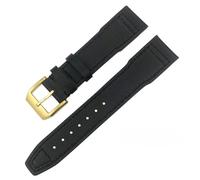 JZFOACHR Canda di guardia in pelle 20mm 21mm 22mm per IWC IW3777 IW3270 Mark 18 Big Braccialetti di branco di cagnelli da orologio da orologio di grande pilota