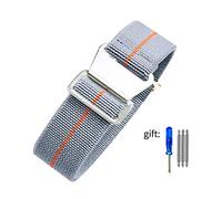 JZFOACHR Cinghie di orologi eleganti ed eleganti per uomini donne, uomini donne per la pelle amichevole orologio retrò cinghia elastico nylon watchband