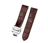JZFOACHR Cinta d'oro vera in pelle per Santos Santos 100 uomini e donne in pelle di guardia 20mm 23mm