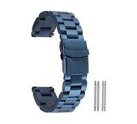 JZFOACHR Cinturini da polso banda di orologi per bacchetta 18mm 20mm 22mm 24mm 24 mm Strana in acciaio inossidabile Classa pieghevole con barre di molla di metallo per uomini