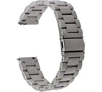 JZFOACHR Cinturini da polso da orologio sostitutivo adatto per uomini donne da 40 mm 42 mm 44 mm cinghie per rilascio rapido in acciaio inossidabile