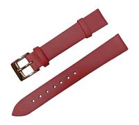 JZFOACHR Cinturini da polso orologio da orologio da orologio da orologio vera cinturini in pelle di pelle 12-22 mm Accessori per orologi neri marroni bande di orologi per donne