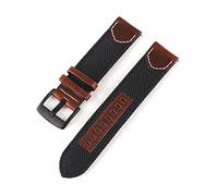 JZFOACHR Cinturino da polso vintage, 20 mm, 22 mm, 24 mm, in nylon