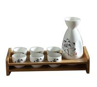 JZFOACHR con scaffale a 7 Pari di Tazza di Sake Impostare Tazze in Ceramica in Ceramica in Porcellana Bicchieri di Vino, f