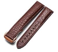 JZFOACHR Crocodile Watch cingho orologio da uomo e da donna stile per Seahorse DeVille 18mm 19mm 20mm Banda di orologi originale