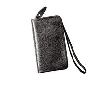 JZFOACHR Custodia in Pelle Maschile Custodia per Uso di Grande capacità Veicoli Casa di casa Casa per la Fibbia per Leisure Custodia a Card Case Mini Carta , A , A