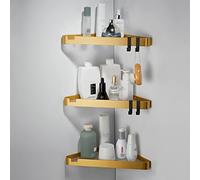 JZFOACHR Doccia angolare scaffali da Bagno Caddy Card!