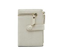 JZFOACHR DONNA Portafunzione multifunzione corta cerniera Mini PU in pelle femmina moneta femmina Porta della carta frizione da donna, bagagli (E)