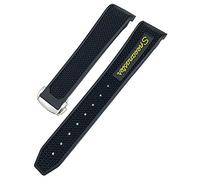 JZFOACHR Donne maschi di guardia per orologi Speedmaster 007 300 AT150 Strap di orologio silicone 18mm 19mm 20mm 21mm 22mm