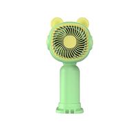JZFOACHR Fan di Portata Portatile Raffreddamento Mini ventole Personale Mini ventole a 1 velocità USB Fan da Viaggio da Campeggio all'aperto (Colore: Verde)