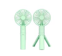 JZFOACHR Fan Portatile USB Desktop Desktop Dopiuso Mini Fan di Ricarica a Portata di Mano per la Ventola della casa (Colore: Verde)