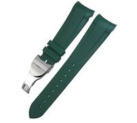 JZFOACHR Festre di gomma curva in gomma 22mm 20mm per Tudor Black Bay 41mm Pelagos 42mm 1958 Blue Sports Watch Strap