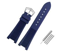 JZFOACHR Gli accessori delle bande di orologi sono adatti per Patek Philippe 5711 5712G Nautilus Catena di orologio Special Notch Silicone Cint 24-13mm