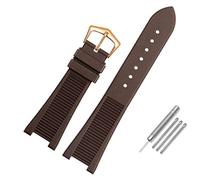 JZFOACHR Gli accessori delle bande di orologi sono adatti per Patek Philippe 5711 5712G Nautilus Catena di orologio Special Notch Silicone Cint 24-13mm