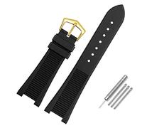 JZFOACHR Gli accessori delle bande di orologi sono adatti per Patek Philippe 5711 5712G Nautilus Catena di orologio Special Notch Silicone Cint 24-13mm
