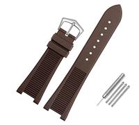 JZFOACHR Gli accessori delle bande di orologi sono adatti per Patek Philippe 5711 5712G Nautilus Catena di orologio Special Notch Silicone Cint 24-13mm