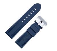 JZFOACHR Gomma fluoro 22 mm da orologio da orologio da orologio in silicone per cinghia di orologio Panerai