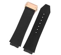 JZFOACHR Guarda la fascia per silicone 25 * 19 mm impermeabili uomini orologi Accessori Watch Watch Bracciale per orologi