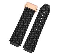 JZFOACHR Guarda la fascia per silicone 25 * 19 mm impermeabili uomini orologi Accessori Watch Watch Bracciale per orologi