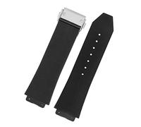 JZFOACHR Guarda la fascia per silicone 25 * 19 mm impermeabili uomini orologi Accessori Watch Watch Bracciale per orologi