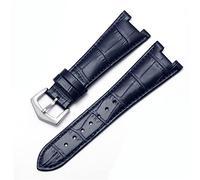 JZFOACHR Guida fascia d'oro in pelle per Patek Philippe 5711 5712G Nautilus Watchs Men and Women Special Notch 25mm*12mm Cingcio d'oro