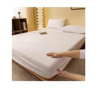 JZFOACHR Lenzuolo con Angoli Queen Size 100% Cotone Protezioni Aderenti per Un Sonno Migliore Copriletti Traspiranti Senza Rughe California King (Colore : B, Dimensioni : Queen)