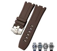JZFOACHR Morbido fluoro in gomma fluoro di orologio 28mm per cinturino AP Audemars Piguet Royal Oak Offshore Imbattito Waterproof Sports Watch Band