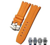 JZFOACHR Morbido fluoro in gomma fluoro di orologio 28mm per cinturino AP Audemars Piguet Royal Oak Offshore Imbattito Waterproof Sports Watch Band