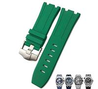 JZFOACHR Morbido fluoro in gomma fluoro di orologio 28mm per cinturino AP Audemars Piguet Royal Oak Offshore Imbattito Waterproof Sports Watch Band