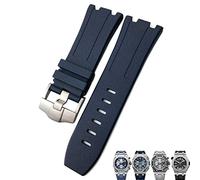 JZFOACHR Morbido fluoro in gomma fluoro di orologio 28mm per cinturino AP Audemars Piguet Royal Oak Offshore Imbattito Waterproof Sports Watch Band