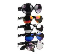 JZFOACHR Occhiali da Sole a Portata di plastica Trasparente Strama da Sole Stema di Supporto per Supporto per Supporto 5 Strati Collana Collana Pendente (Colore: C) (D)
