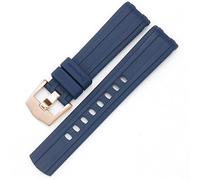 JZFOACHR Per la fascia d'oro 007 Planet Ocean AT150 Piniota con fibbia silicone Accessori per orologi orologi Orologi Bracciale in gomma