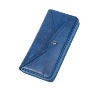 JZFOACHR Porta del portafoglio Donne Long Clutch Ladies Pulsante Titolo della Carta Coper Coin Pocket (A 20 * 10 cm)