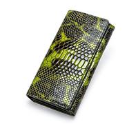 JZFOACHR Portafogli, borse da donna in pelle lunghe con borse di portafoglio per le borse del telefono per il titolare delle carte da ragazza (B 19 * 10 cm)