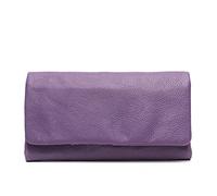 JZFOACHR Portafogli, portafoglio lungo per donne in stile semplice porta multi-palla per le borse di moneta funzionali quotidiane (C 10,5 * 8,5 * 1,5 cm)