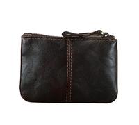 JZFOACHR Portafogli, portafoglio per monete per monete retrò piccolo portafoglio a portata corta con cerniera corta portafoglio Ultra sottile (c 11 * 7 * 1cm)