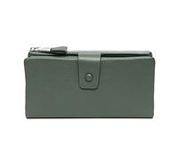 JZFOACHR Portafogli, portafunzione delle schede funzionali frizione slot multi -cartola con cerniera di grandi dimensioni portafoglio per il telefono cellulare (E 19 * 9,5 * 2cm)