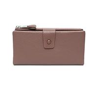 JZFOACHR Portafogli, portafunzione delle schede funzionali frizione slot multi -cartola con cerniera di grandi dimensioni portafoglio per il telefono cellulare (E 19 * 9,5 * 2cm)