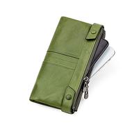 JZFOACHR Portafogli, Women Long Wallet Hasp Design da donna Borsa Clutch Crivt Crusper Porta del supporto per donne Portafogli (D 20 * 9,5 cm)