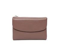 JZFOACHR Portafoglio, borse di moneta Female Short Walets Classic Bag Flap Snap Simple Design Women Holder Clutch (A 13,5 * 9 cm)