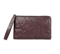 JZFOACHR Portafoglio con cerniera in pelle vera New Mens Portacnici in pelle multi-carto